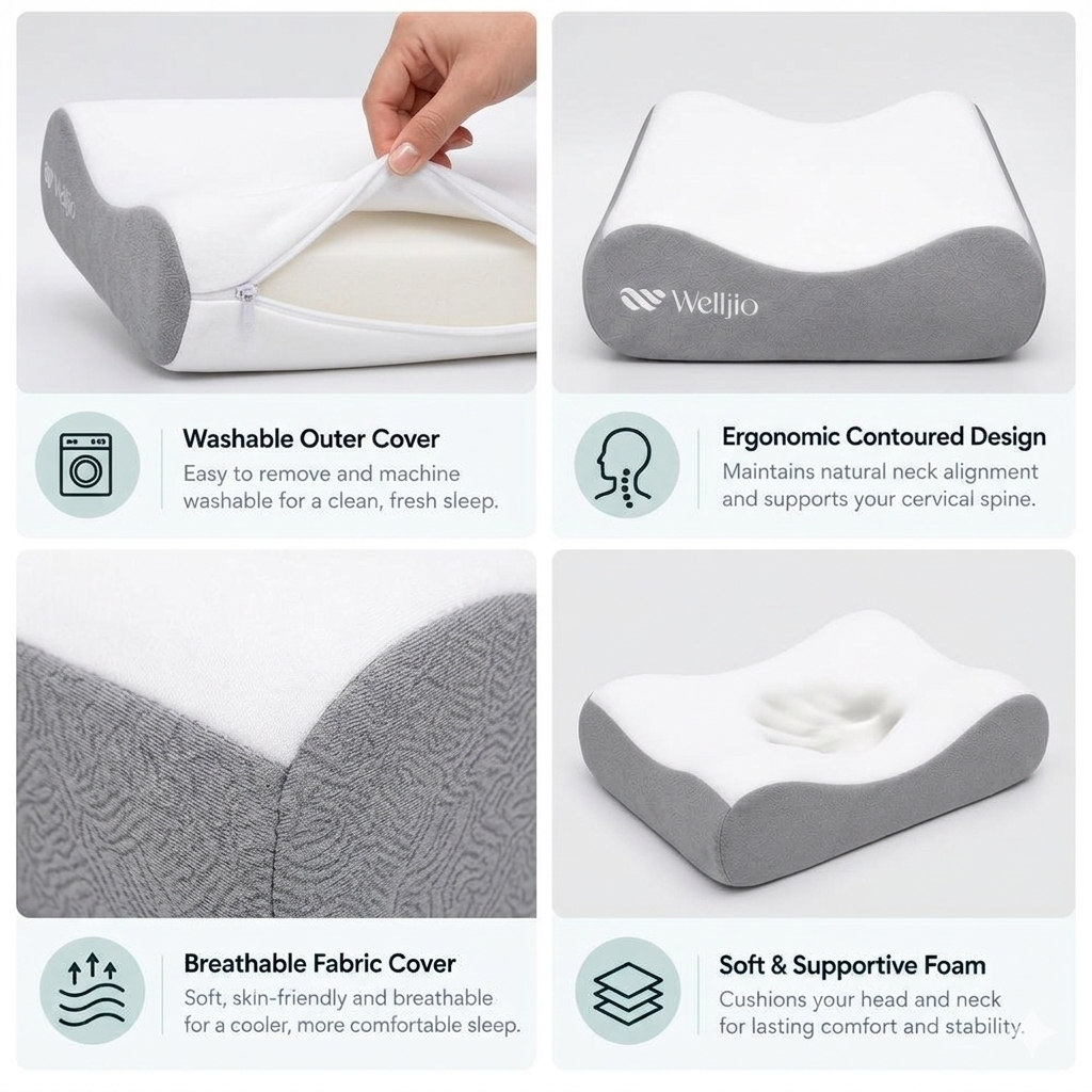 Cervical Contoured Pillow